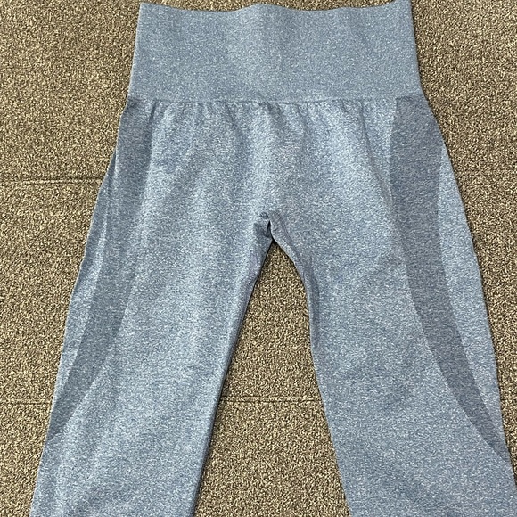 NVGTN Slate Blue Contour Seamless Leggings size medium - Picture 3 of 3